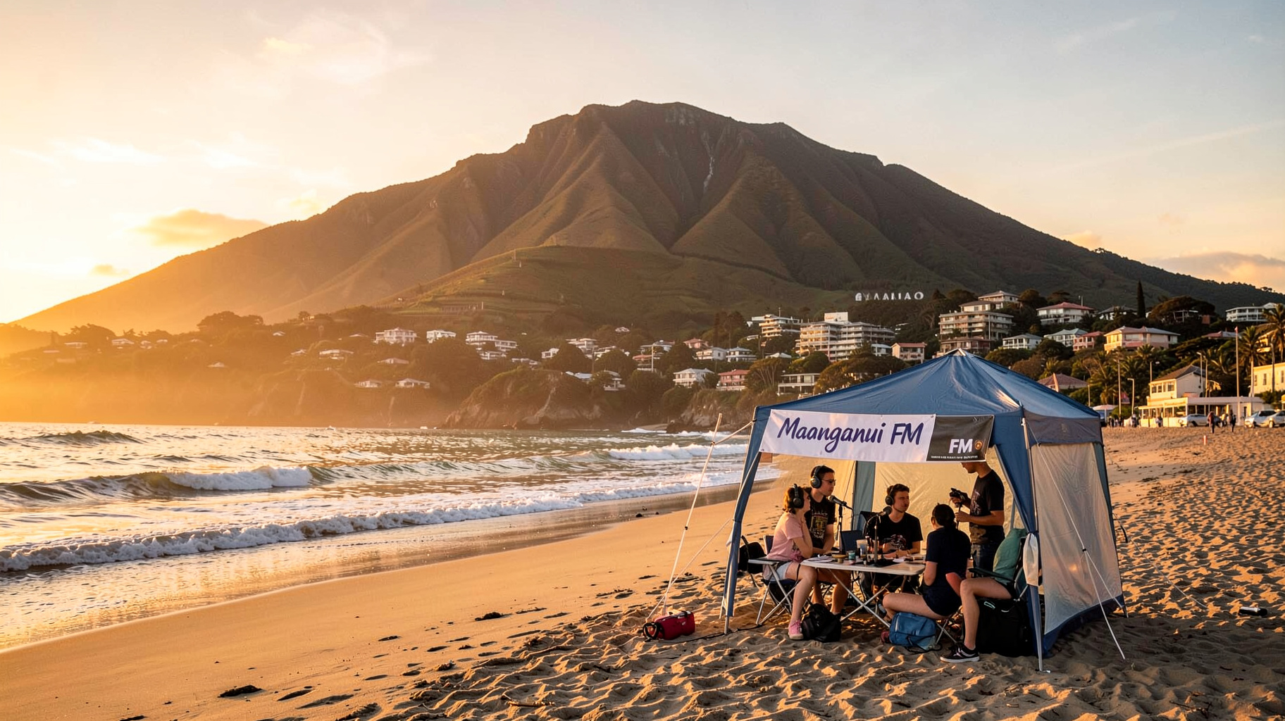 Listen to Maunganui FM Online: Student Radio from New Zealand's Mount