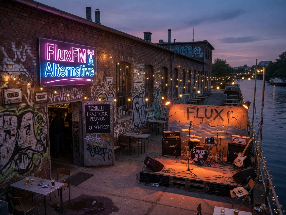 Flux Alternative, FluxFM's indie and alternative rock channel from Berlin