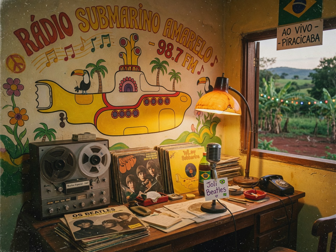 Rádio Joli Beatles, a Brazilian internet station dedicated entirely to the Beatles catalog