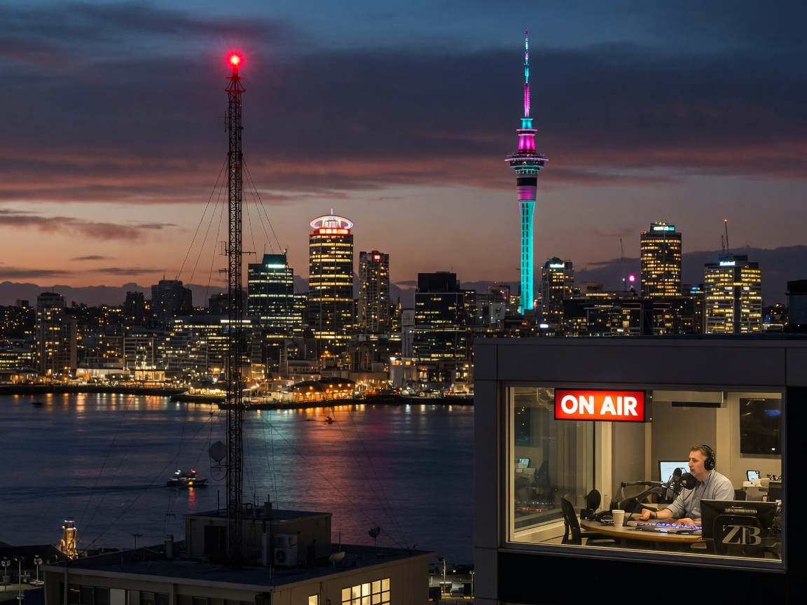 Newstalk ZB, New Zealand's nationwide talk radio network based in Auckland