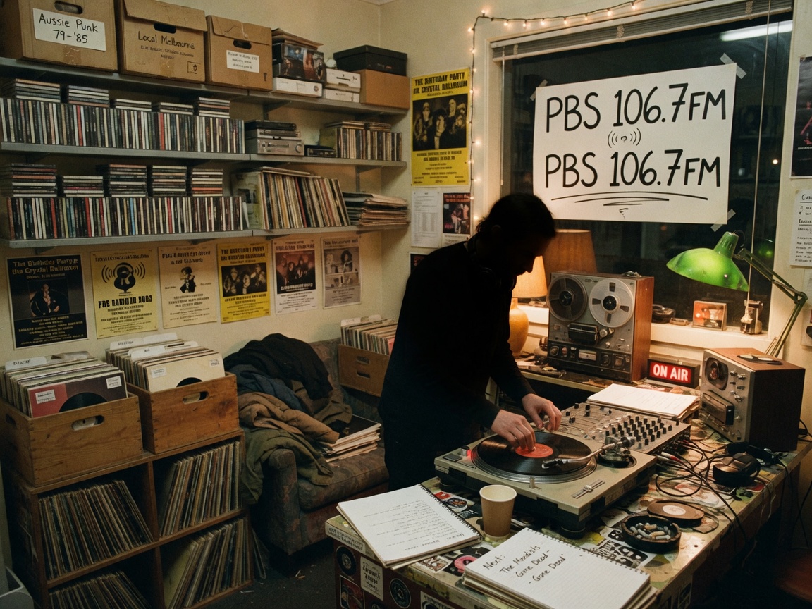 PBS FM, Melbourne's volunteer-run community radio station broadcasting since 1979