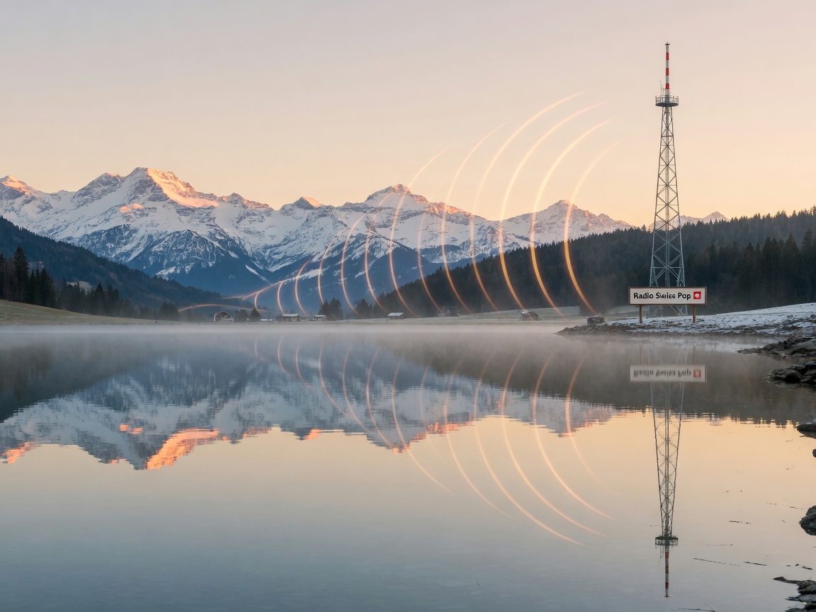 Radio Swiss Pop, Switzerland's ad-free public pop radio station