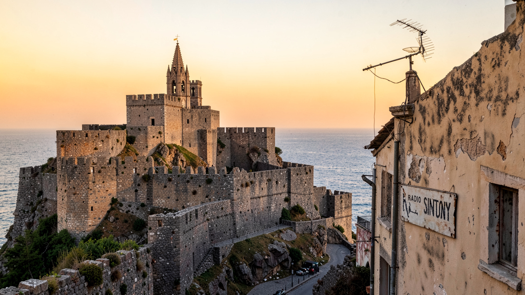 Radio Sintony: A Free Radio Born Inside a 13th-Century Sardinian Citadel