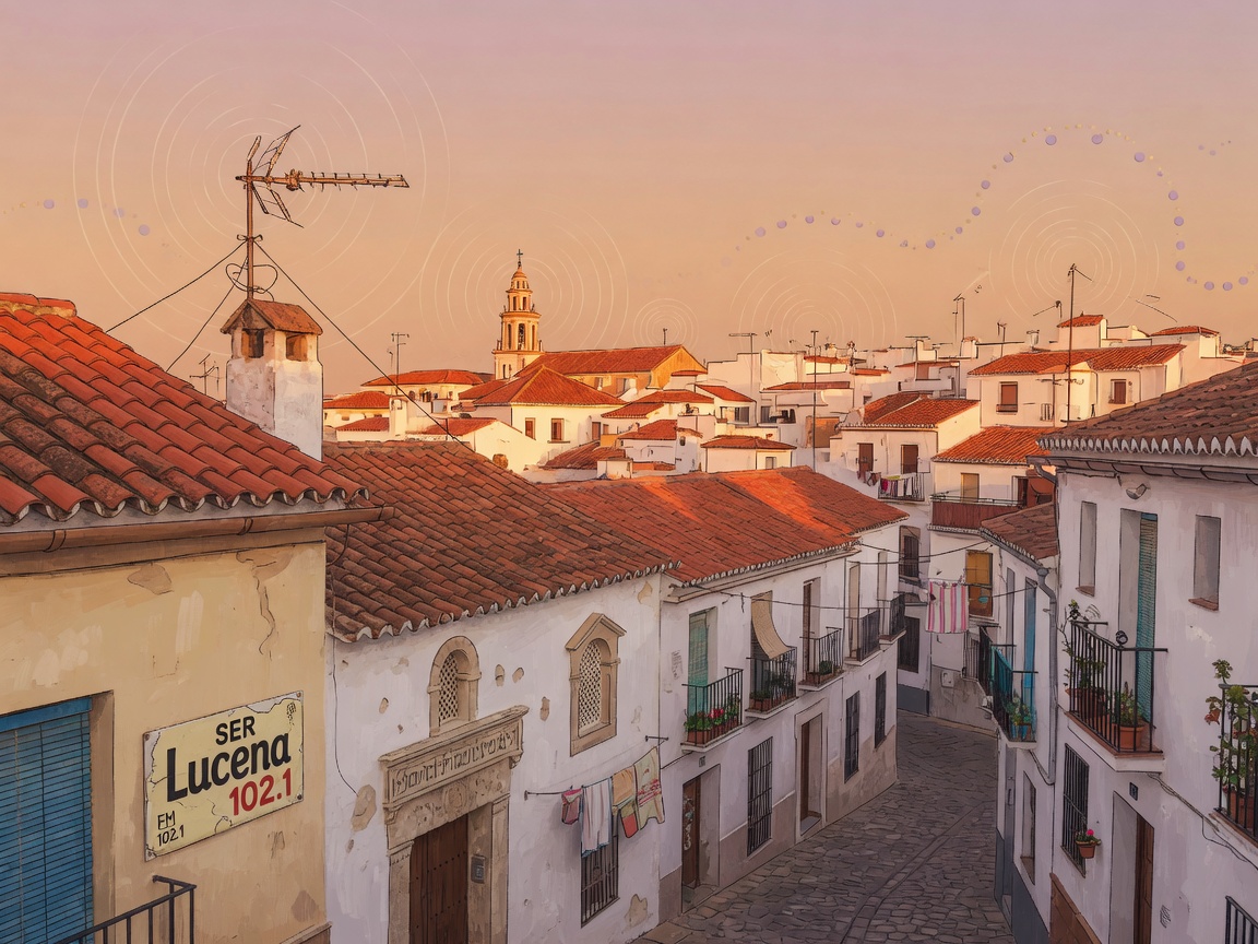 SER Lucena radio station in Andalucia's historic Lucena, the Pearl of Sefarad