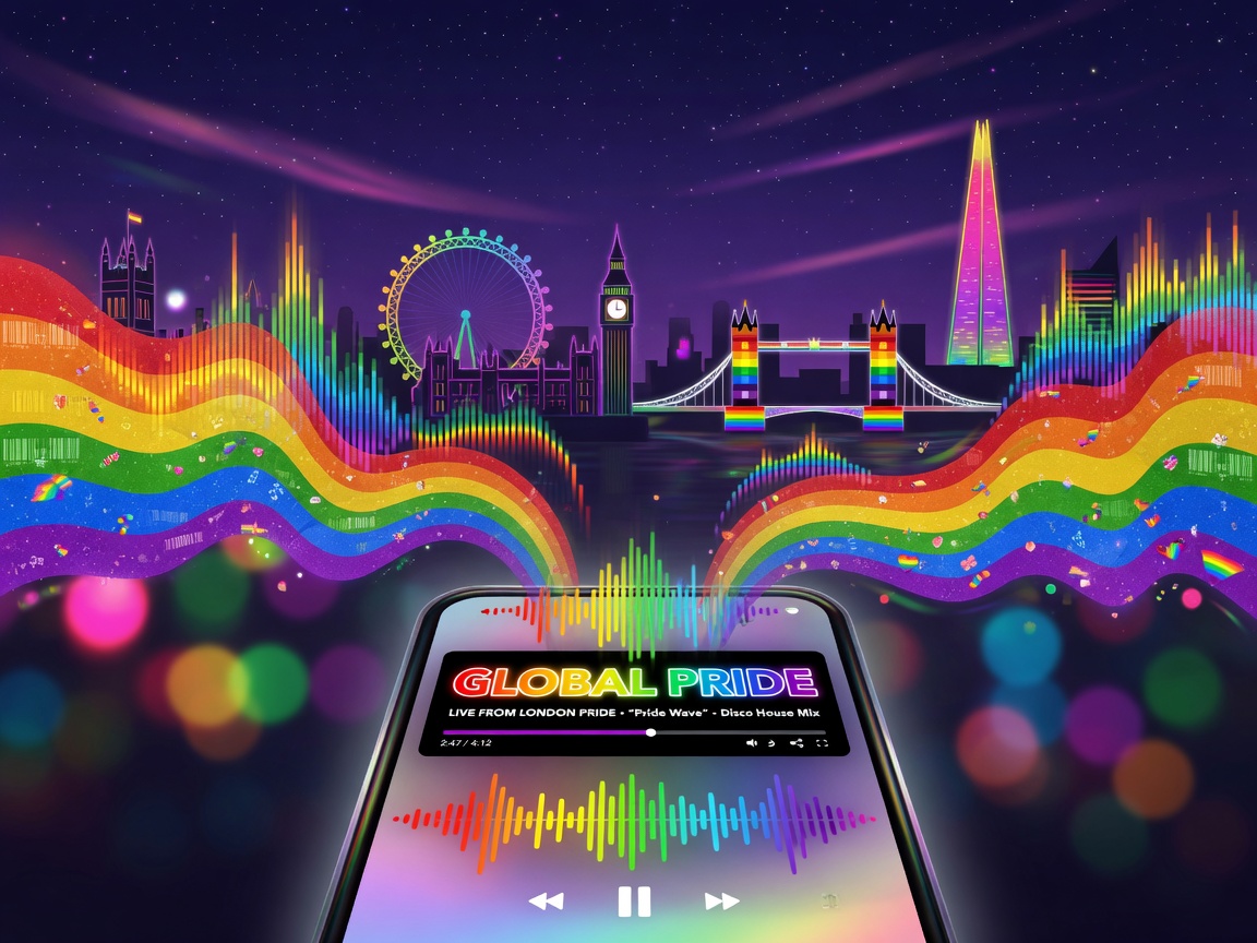 Global Pride: The LGBTQ+ Playlist Station Born From a 1972 March Through Trafalgar Square