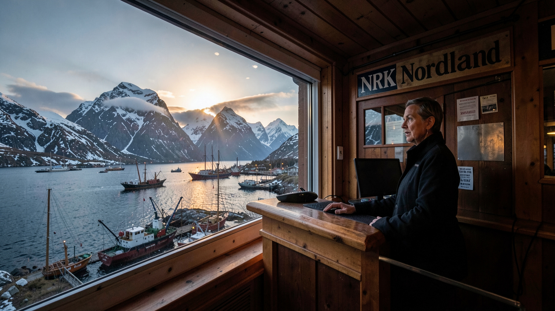Coastal radio station in Bodø, Norway representing NRK P1 Nordland
