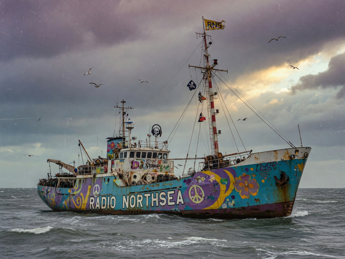 Radio Northsea UK, carrying the legacy of the offshore pirate ship Radio North Sea International
