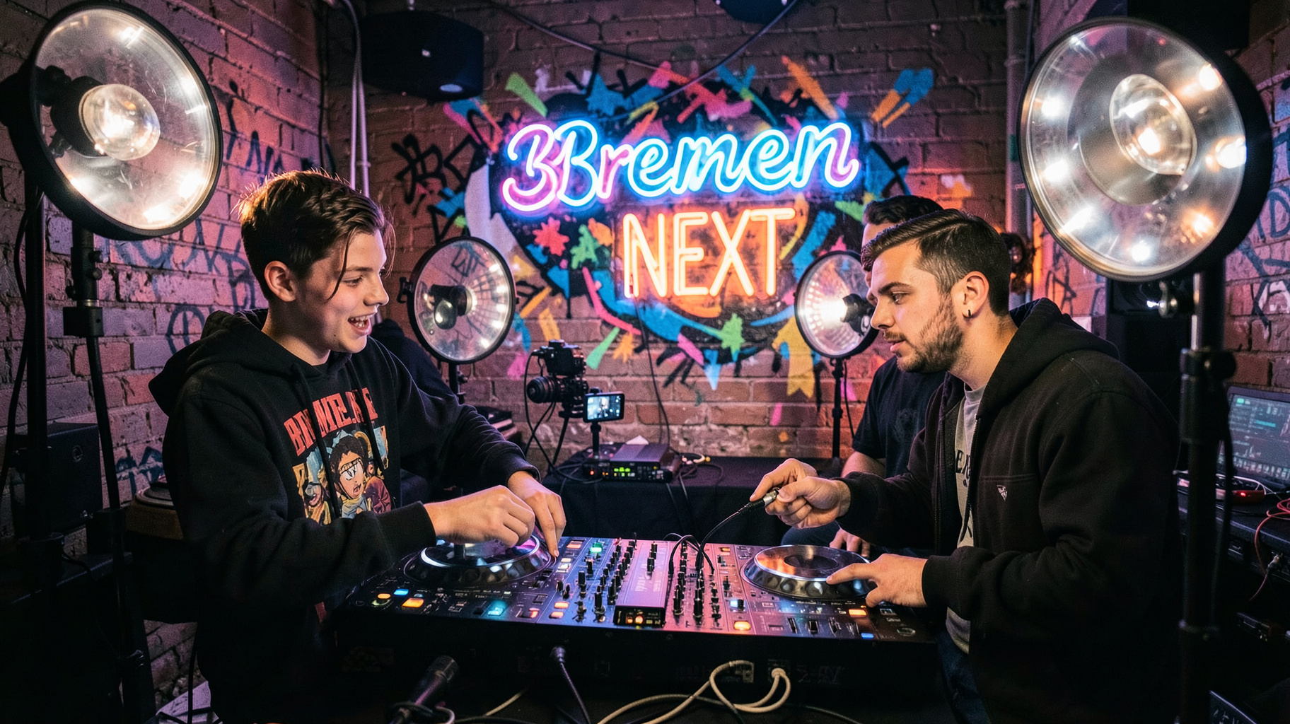 Youthful urban radio and content studio in Bremen representing Bremen NEXT