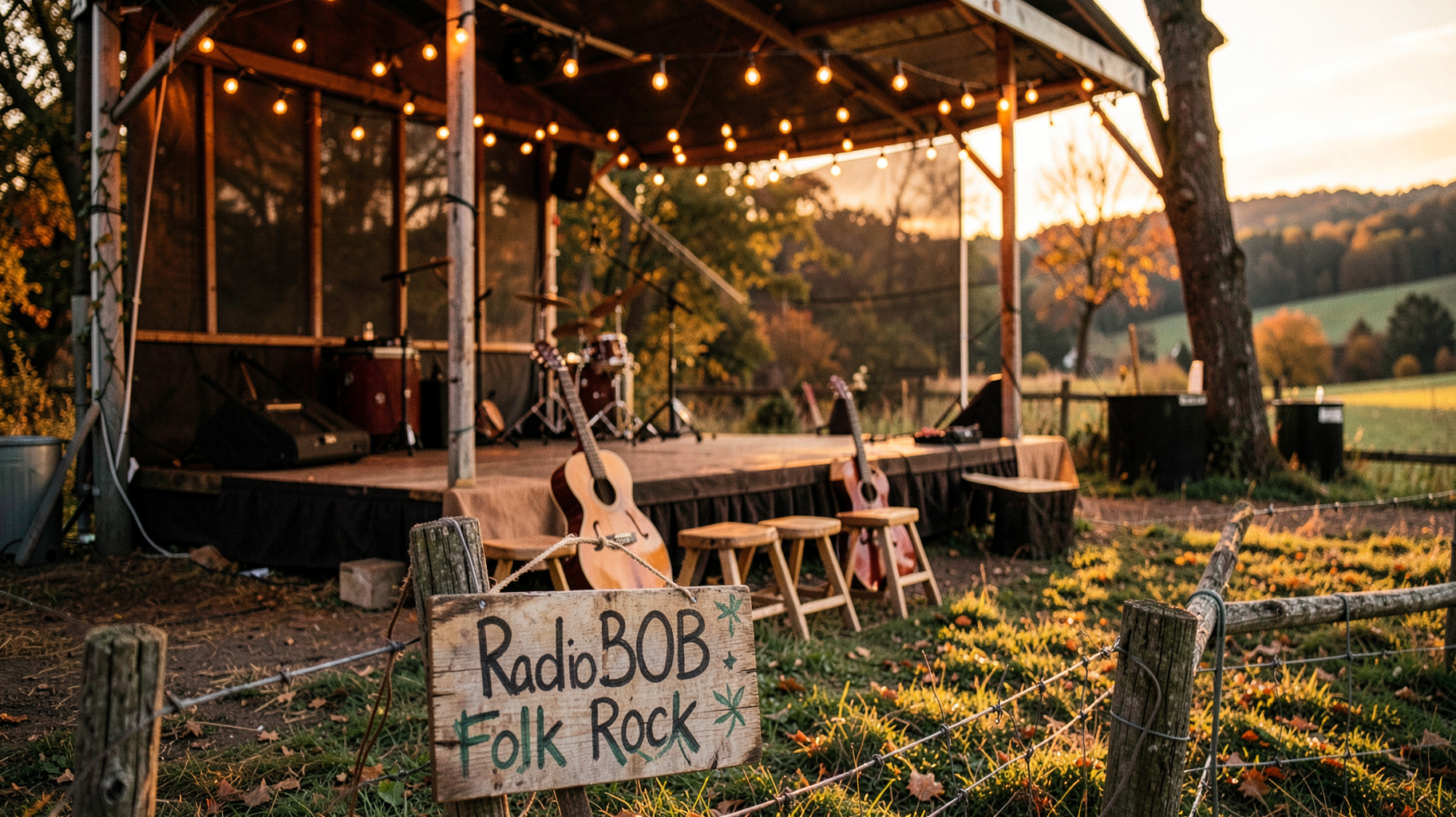 Listen to RadioBOB Folk Rock Online: Guitars Meet Tradition