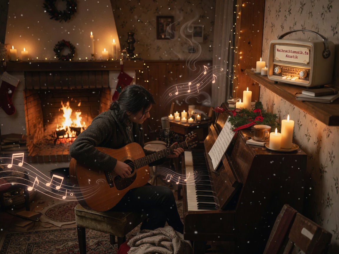 Weihnachtsmusik.fm Akustik acoustic Christmas radio station